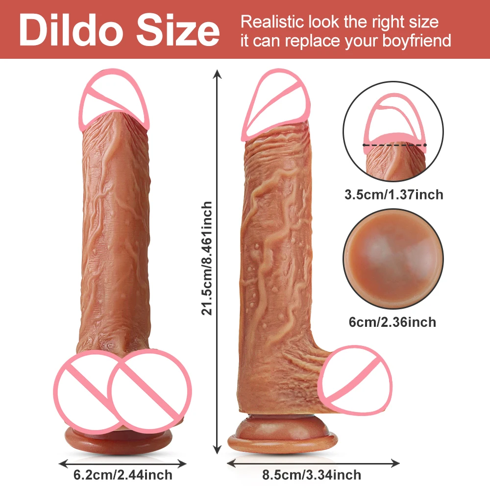 APP Control Thrusting Vibrating Dildo Female Telescopic Heating Penis Masturbator With Suction Cup Sex Toys dla kobiet dorosłych 18+