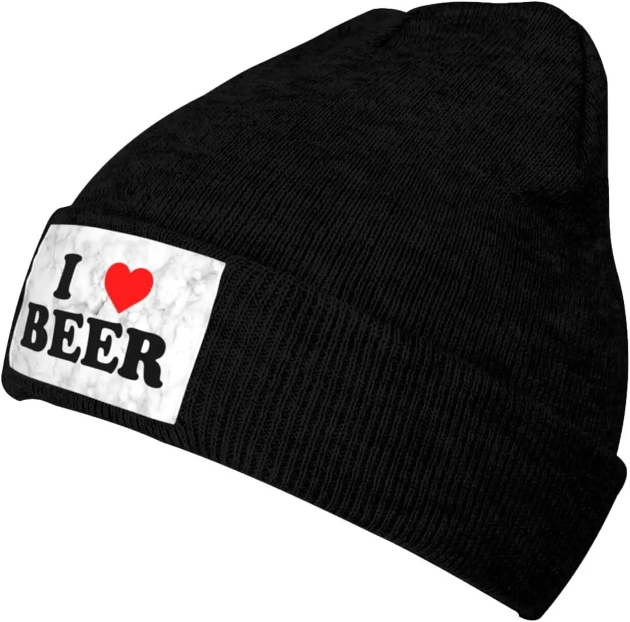 

Зимняя Шапка-бини I Heart Beer для мужчин и женщин-Повседневная вязаная шапка-теплые и мягкие Стильные Шапки с черепом для холодной погоды