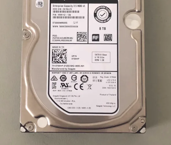 For 0T05HP ST8000NM0055 8T 8TB 7 2K 3 5 inch SATA hard drive