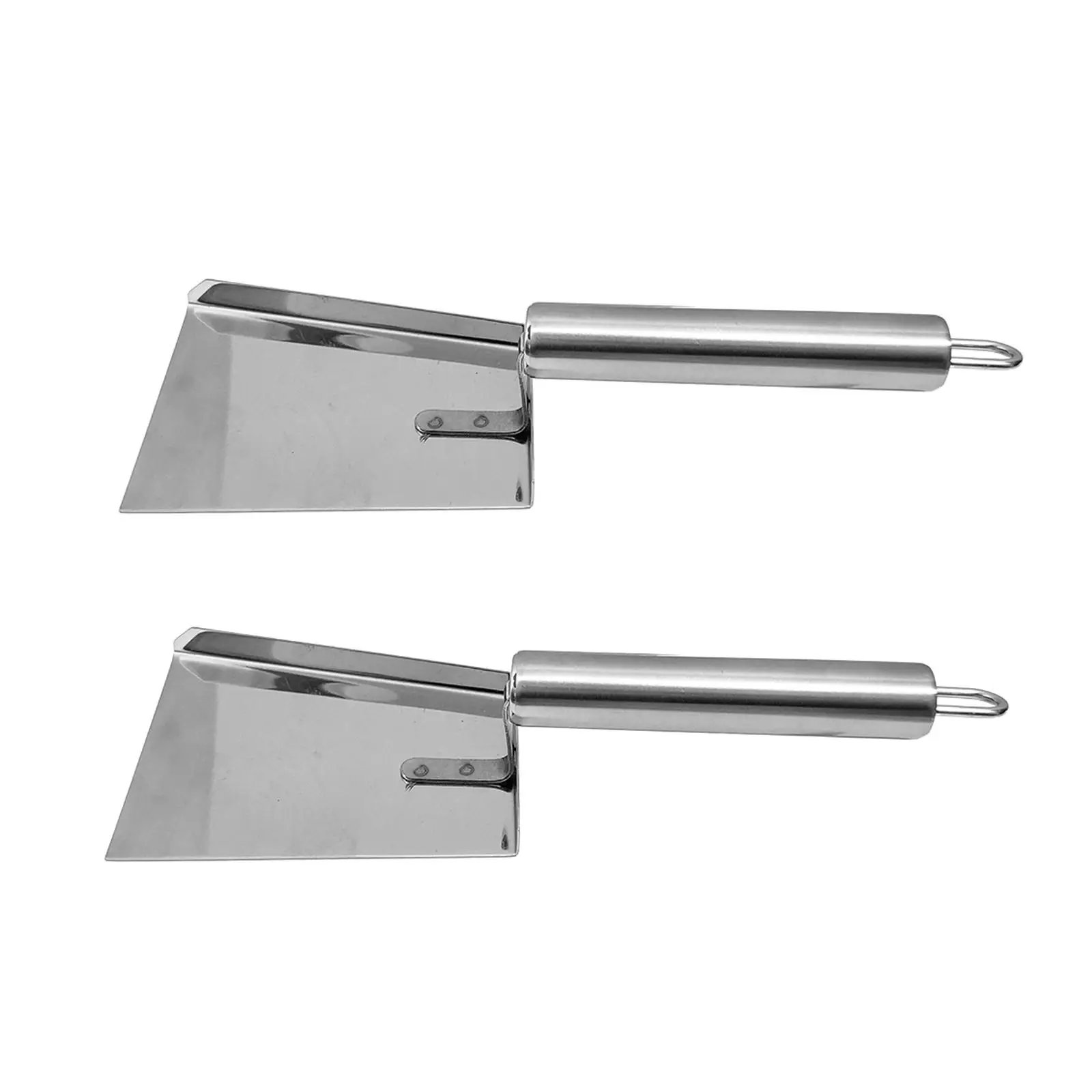 2Pcs Cleaning Beehive Shovel Rustproof Bee Frame Lifter Beekeeping Tool Sturdy Portable Pollen Removal Shovel Beehive