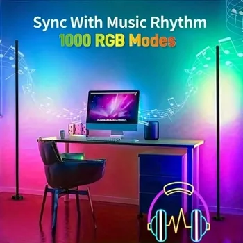 RGB LED Floor Lamp 5