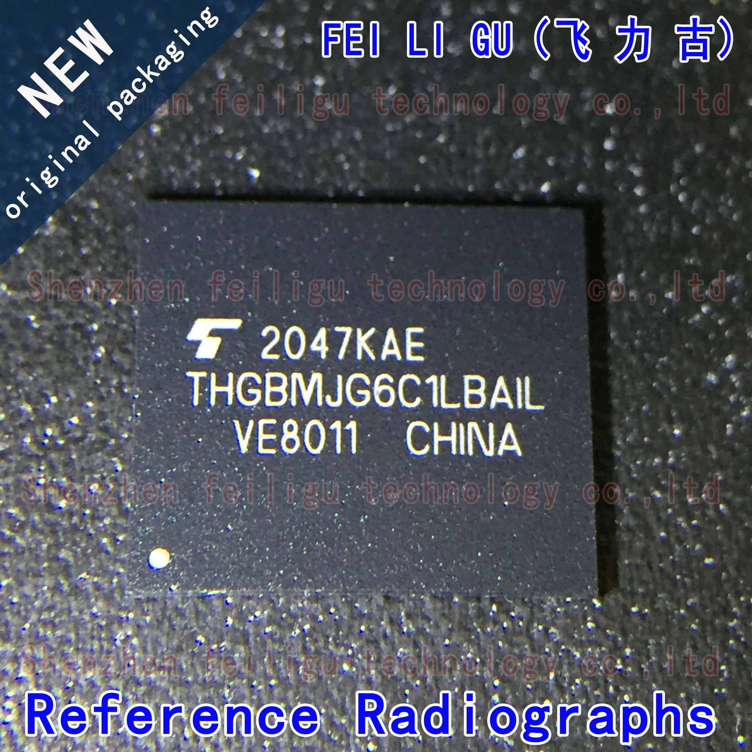 1~30PCS 100% New original THGBMJG6C1LBAIL THGBMJG6C1 package:BGA153 flash NAND memory 64Gb eMMC chip emmc модуль orange pi 64gb