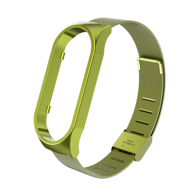Band 7 Strap Metal Stainless Steel Wristbands For Xiaomi Mi Band 7 6 Replacement Smartwatch Accessories For Miband 7 Bracelet