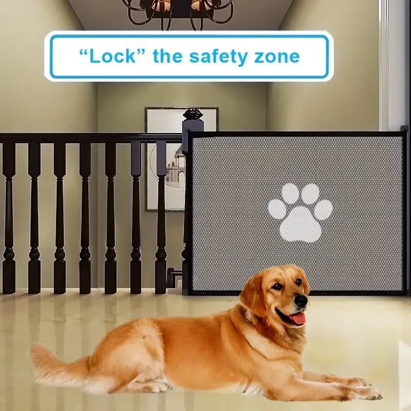 Non punching folding dog fence isolation net protective net