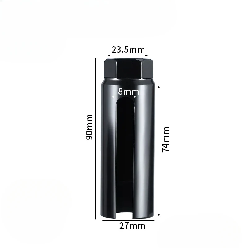 Oxygen Sensor Socket 1 pcs 14-24mm For Electric Scooter Rear Wheel Hex Wrench Extended Sleeve Tool socket wrench set,hex sockets set,socket adapter set,socket wrench,impact socket adapter,impact socket set,socket extension adapter,impact driver socket,bit socket set,drill socket adapter