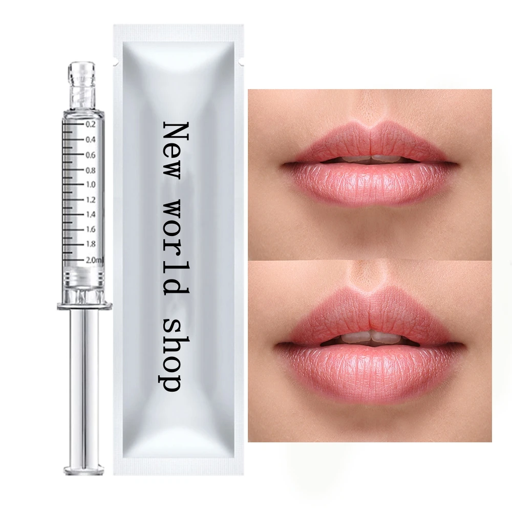 

Hyaluronic Acid 2ml Serum for Lips Anti Wrinkles Using with Beauty Tools