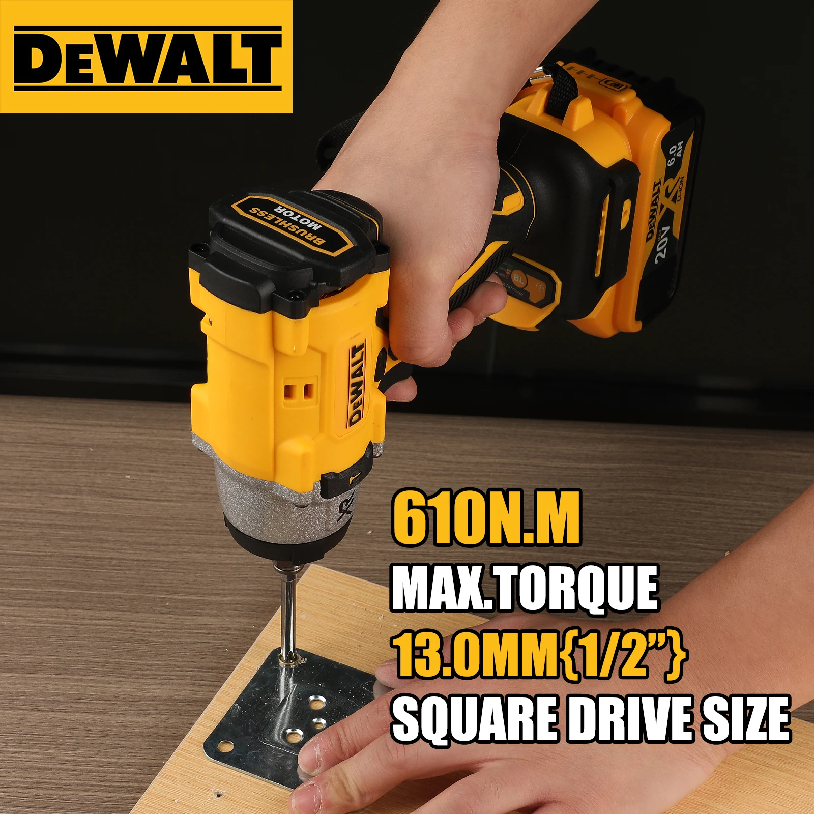 DEWALT DCF922 ATOMIC 20V 1/2 Impact Wrench