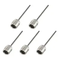 Inflator Metal for Basketball 5Pcs US Type Ball Needles Pin Soccer Football 1