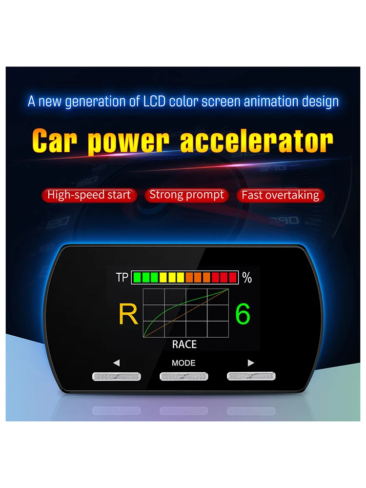 Car Accelerator Controller 9 Speed 5 Modes Booster Electronic