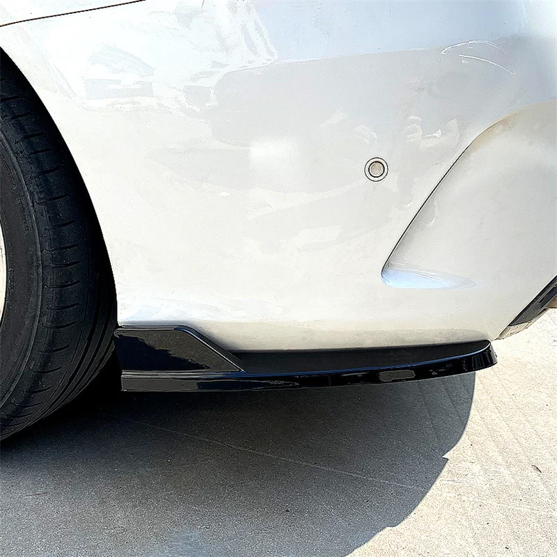 메르세데스 벤츠 C 클래스 쿠페 W205 C205 C200 C250 C260 C300 C43 C63 AMG 2015-2021 리어 범퍼 디퓨저 스플리터 액세서리