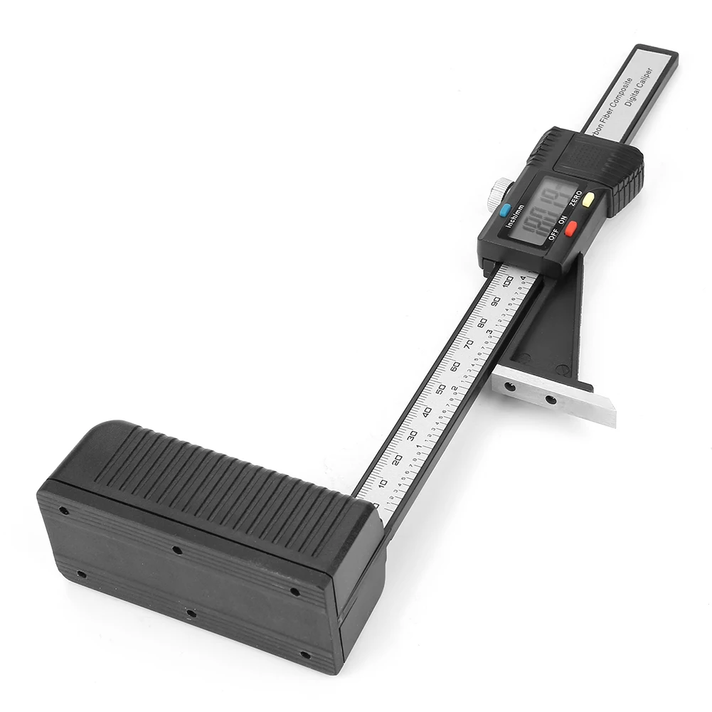 Digital Height Gauge Depth Gauge Depth Measuring Tool Height Caliper 0-150mm Digital Precision Height Aperture Gauge with Magnetic Base