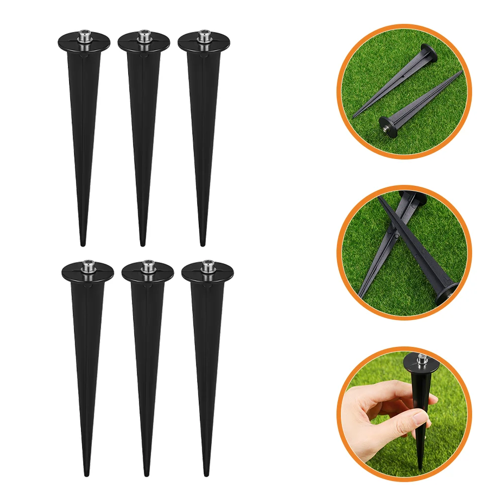 6Pcs Light Stake Lights Ground Spike Solar Garden Spikes Landscape Lamp Replacement Led Yard Flood Lamps Lighting Pathway solar ground lights,solar led lights,solar lights,lawn lamp,garden lighting,outdoor led floodlight