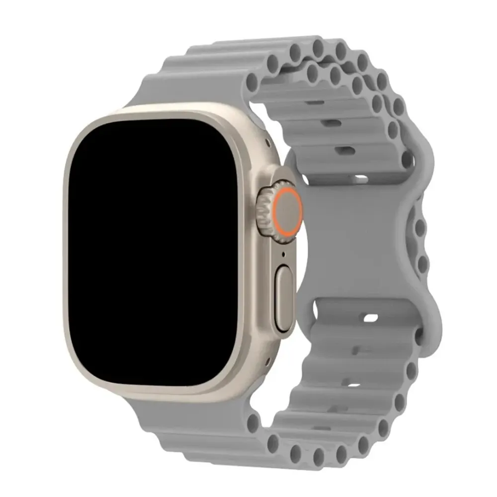 Sport Ocean Silicone Strap for Apple Watch - Premium Wristband Bracelet