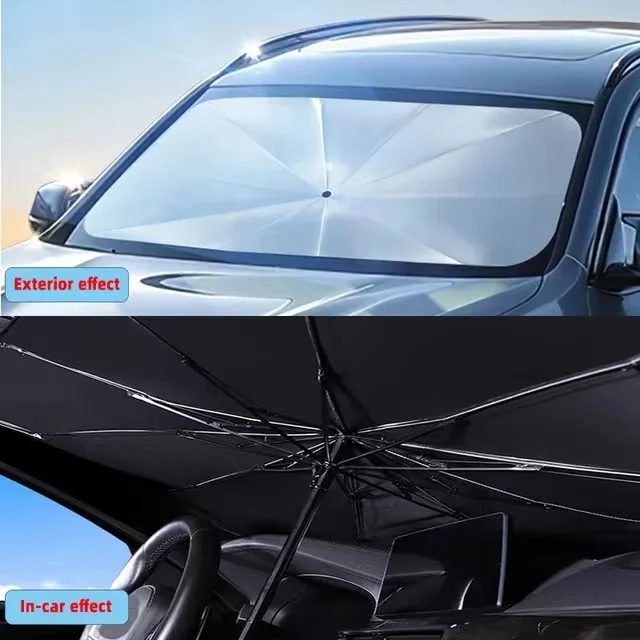 

Car Sunshade Windshield Umbrella Front Sun Shade Parasol Foldable Summer Protection Car Seat Heat Insulation