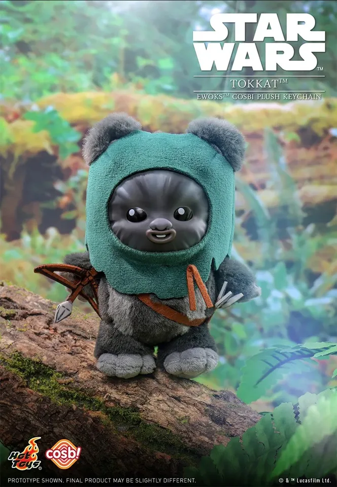 New Original Hot Toys Star Wars Ewok Cosbi Plush Blind Box