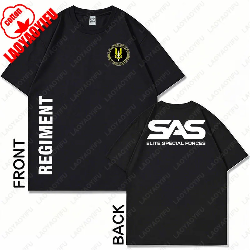 Elite Sniper Men's Cotton Tee - Short Sleeve Casual Military-Inspired Shirt