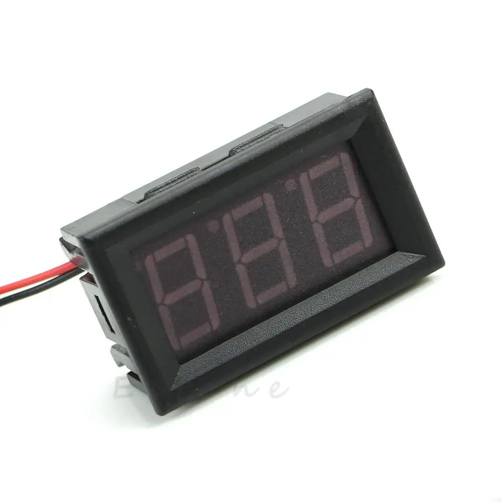 G7NE Mini for DC 5-120V Voltmeter LED Panel 3-Digital Display Meter 2-wire