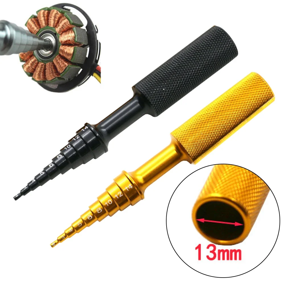 

1PC Car Bearing Disassembler 2-14mm Bearings Remover Disassemblers Automotive Hand Repair Tools Car Puller Gold/Black 113x16mm