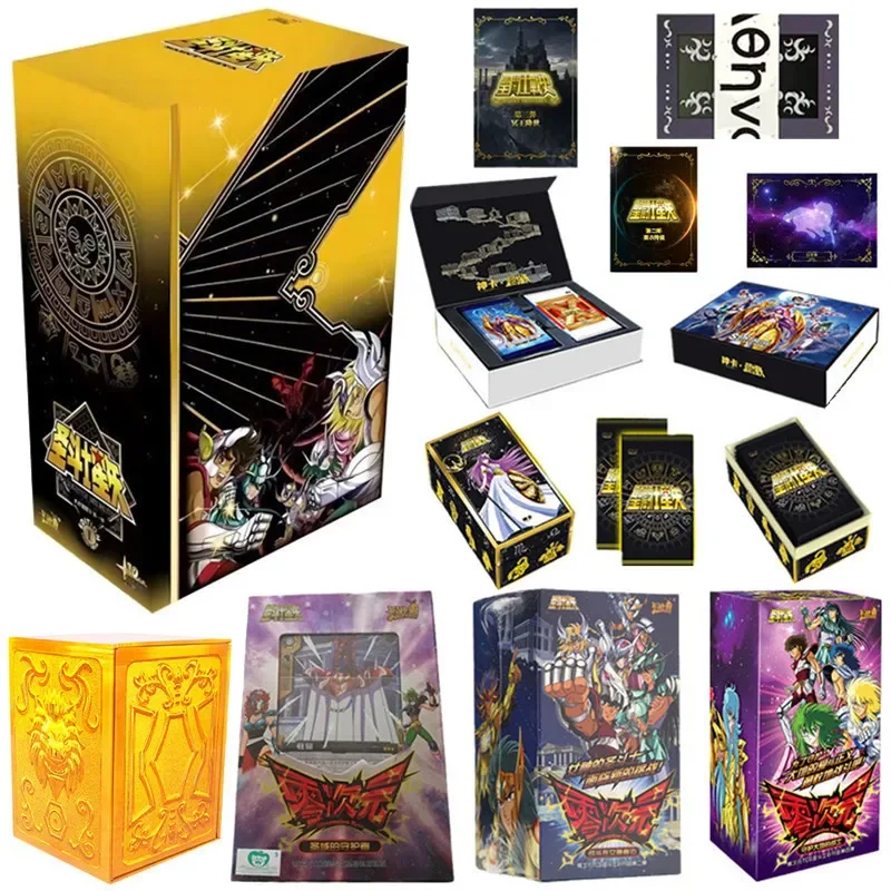 Kyou Anime Giapponese Genuine New Saint Seiya Card Saint Cloth Awaking Card Gold Saint Seiya Shining Card Toy Regalo Di Natale