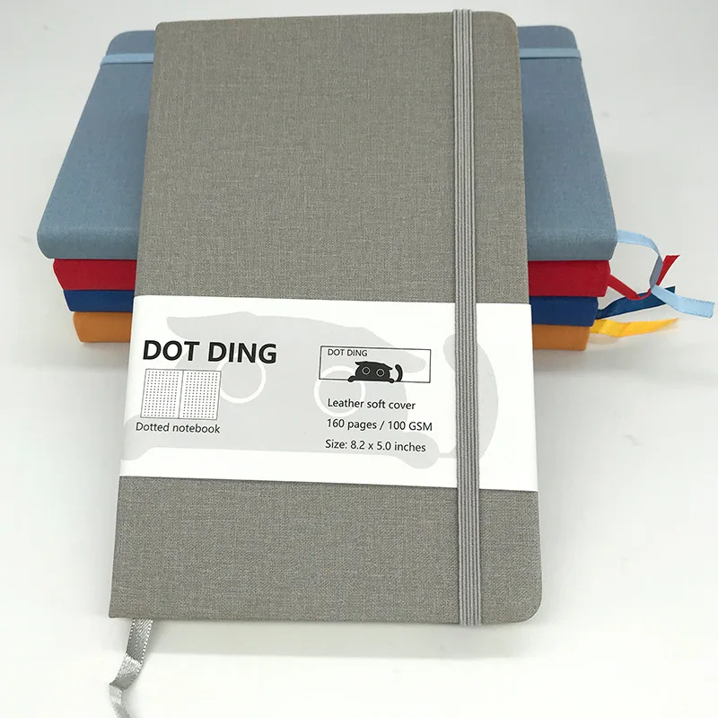 

Dotted Notebook A5 100 GSM Paper Cute Journal Planner Hard Cover Kawaii Bullet Scrapbook Stationery School Supplies Sketchbook