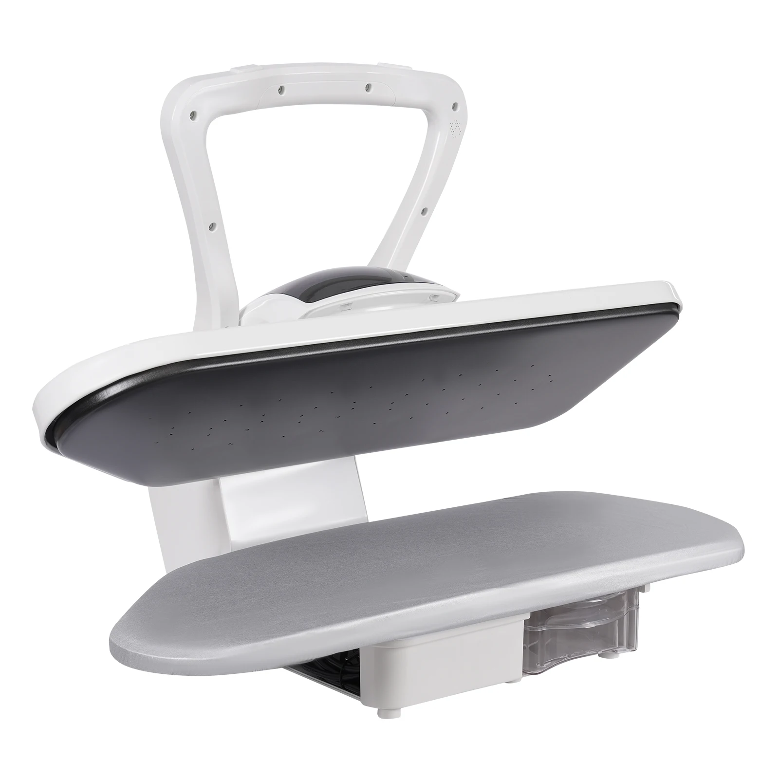 2200W Intelligent Steam Press, Digital Steam Press W/ Multiple Fabric Settings, Steam Iron Press w/ Touchscreen