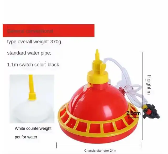 Automatic Poultry Drinker for Chickens, Ducks & Geese 9
