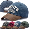 New style Unisex Washed Cotton Baseball Cap GIANTS Letter Embroidery Outdoor Casual Classic Hat For Women And Men 1