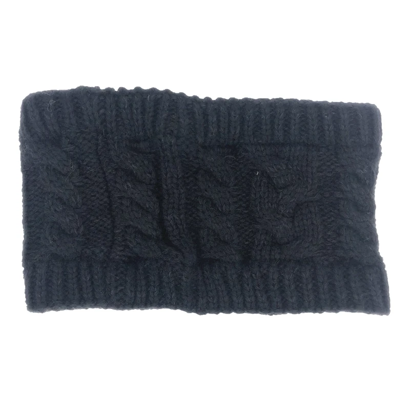 Frauen Einfarbig Stricken Topless Wolle Hut Warme Winter Skullies Beanies Schnee Kappe – Detail 7