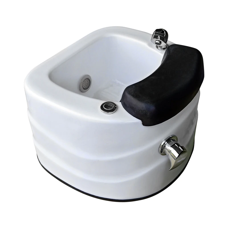 Wallybeauty Classic Portable Fiber Glass Pedicure Foot Spa Tub pedicure bowl BASIN
