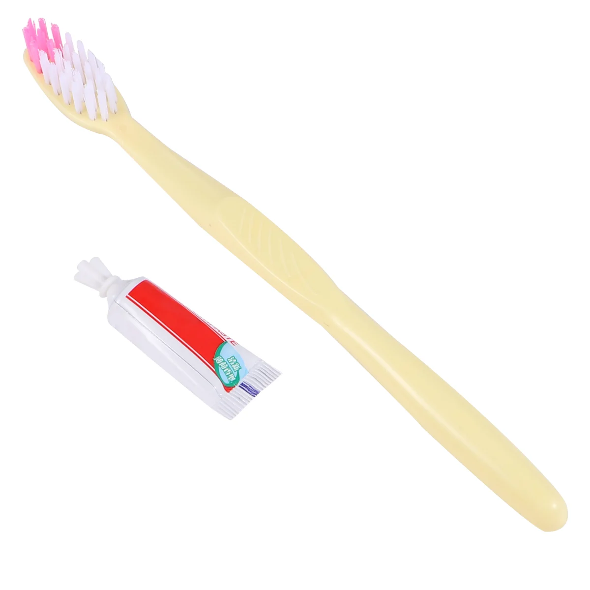 

100 Pcs Disposable Toothbrush Hotel with Toothpaste Toothbrushes Individually Wrapped Travel Manual