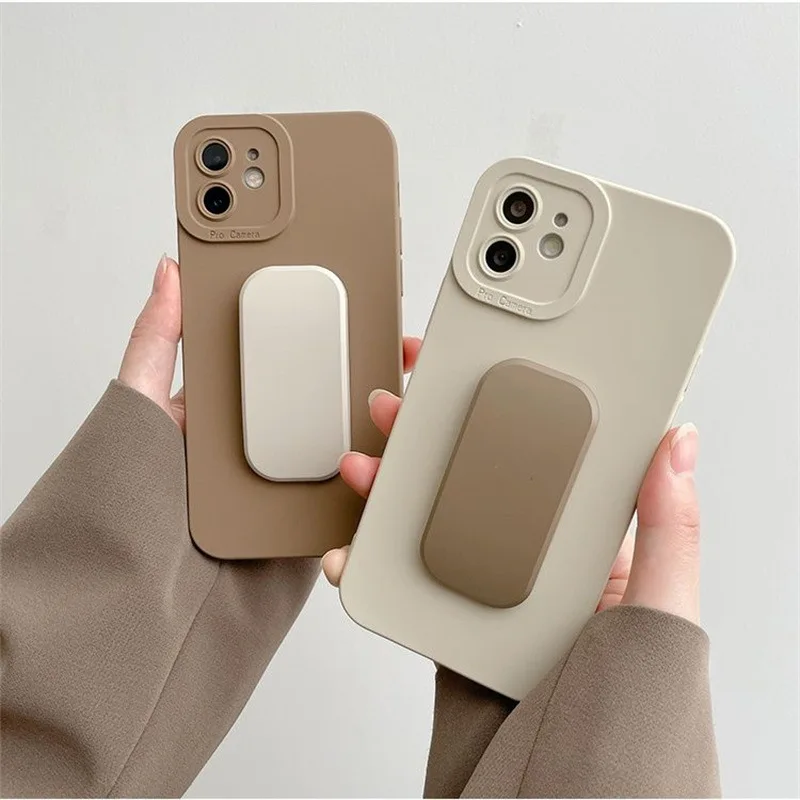 

Minimalist liquid silicone iPhone 12promax phone case Apple 13pro holder 14 Female 15 Anti drop 11