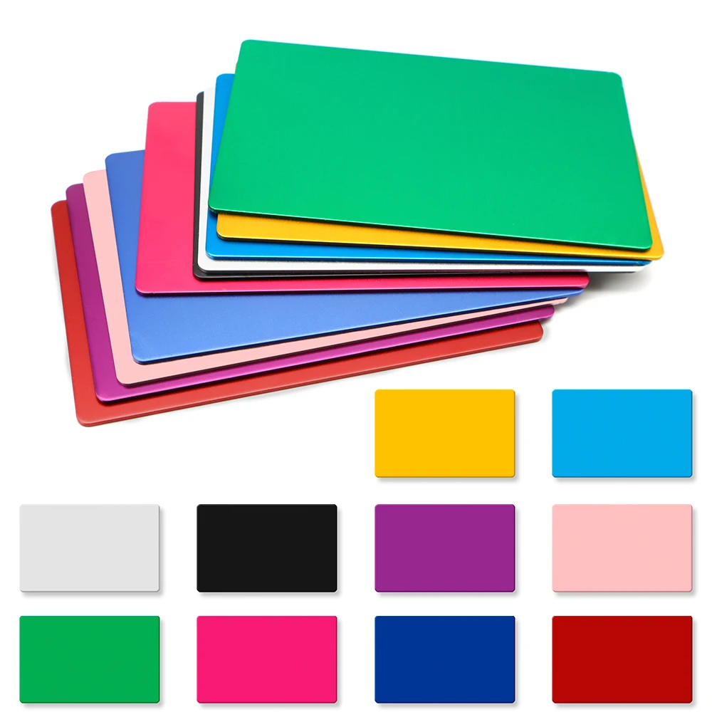 

30pcs Blank Aluminum Business Card