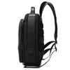 2024 New Business Men Backpack First Layer Cowhide Men's Bag Genuine Leather Schoolbag Large 15.6 Inch Laptop Travel Backpack 3
