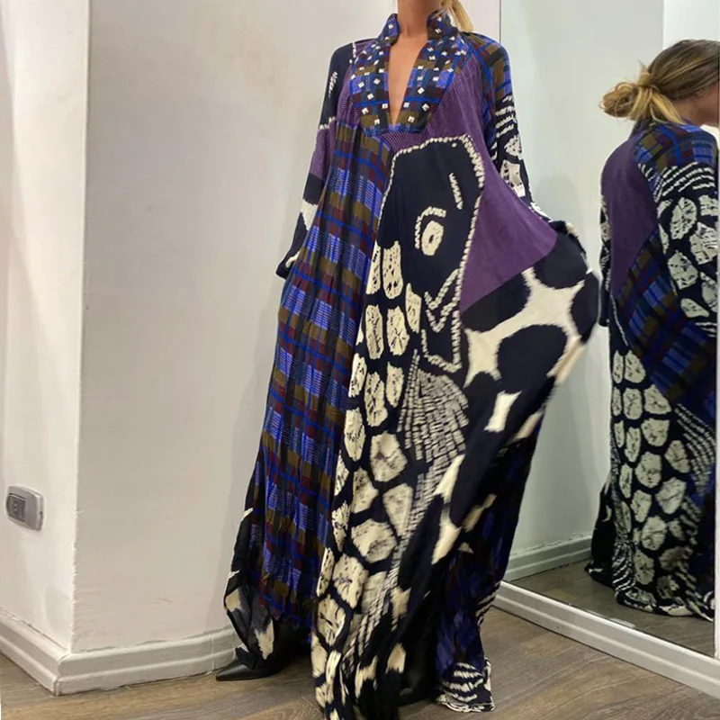 AKH oversized viscose tricot A-lijn tuniek apart stretch | AKH SALE Voorjaar/Zomer