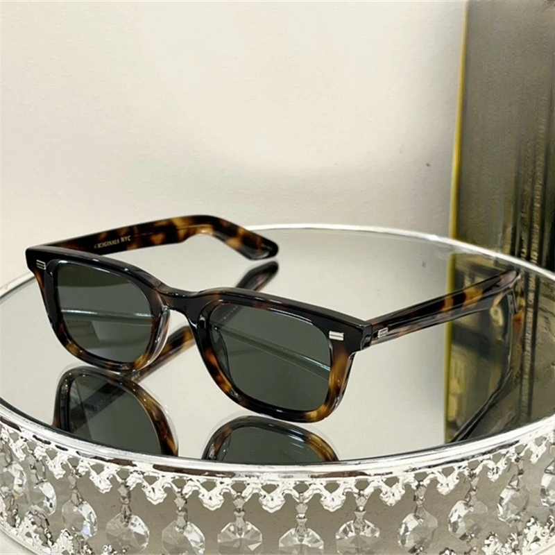 Lemtosh KLUTZ прямоугольные Ретро Винтажные дизайнерские высококачественные солнцезащитные очки из ацетата для мужчин и женщин уличные модные роскошные брендовые оттенки