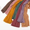 180x85cm Pearl Chiffon Scarf Solid Color Pleated Stripe Headwear Scarves Women Girls Muslim Hijab Head Wrap Plain Travel Shawls 4
