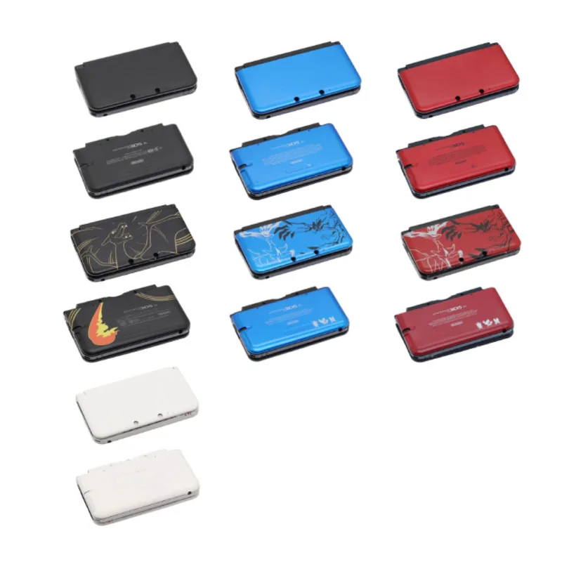 Guscio per console portatile adatto per 3DSLL 3DSXL, set completo di accessori personalizzati per la ristrutturazione della console di gioco retrò. - Image 5