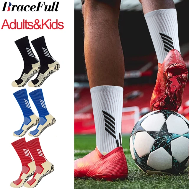 Chaussettes protège-tibias pour hommes et femmes, football, football,  baseball, manches de mollet, 1 paire - AliExpress