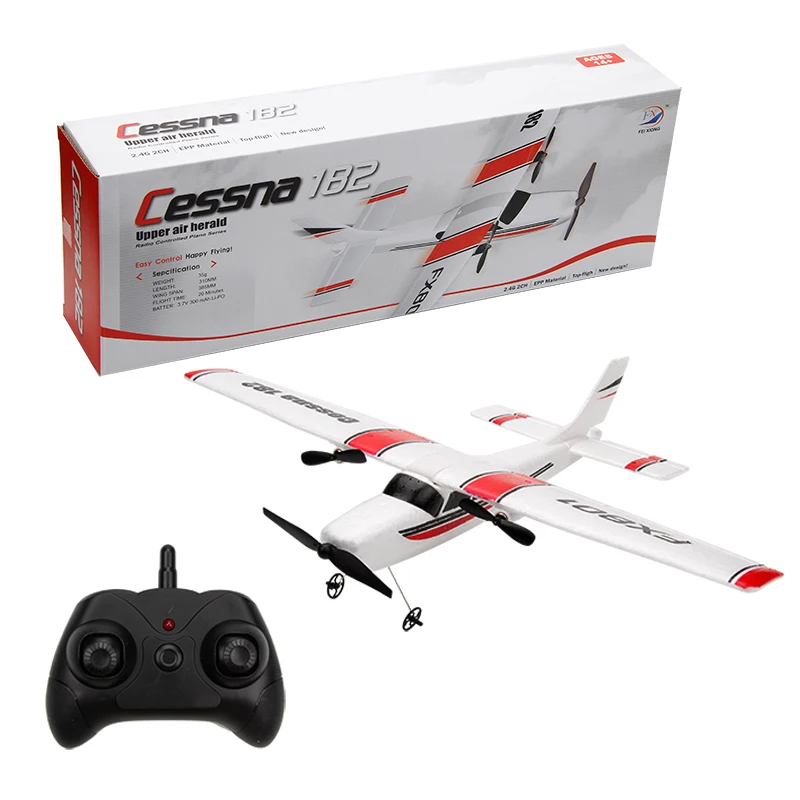 FX801 RC Plane EPP Foam glider 2.4G 2CH RTF Remote Control  Aircraft Fixed Wingspan Airplane Toys Gifts for Children Kids rc rtf 2