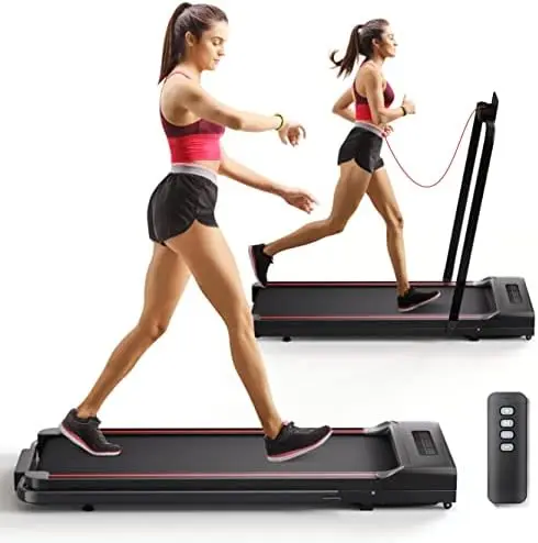 

Treadmill-Under Desk Treadmill-2 in 1 Folding Treadmill-Walking pad-Treadmill 340 lb Capacity