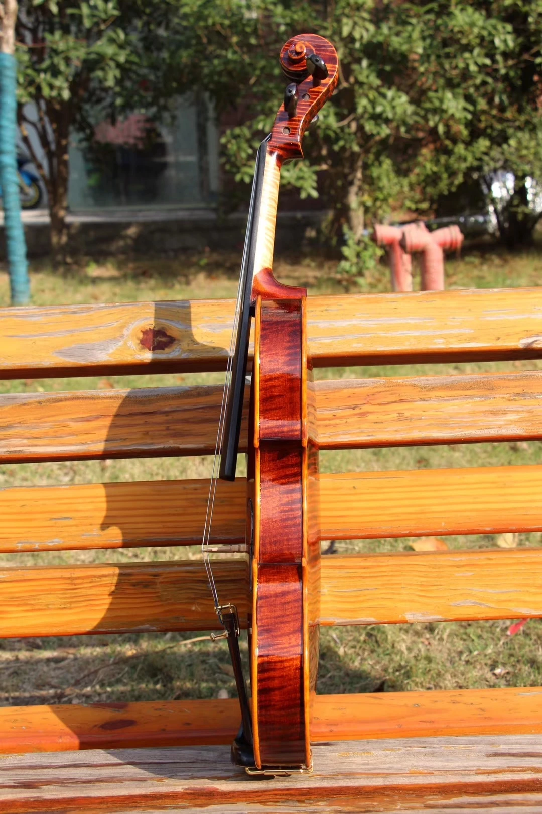 All European spruce Handmade Violin strong tone ！Italian retro Oil Varnish Violin 4/4 Professional brown violino