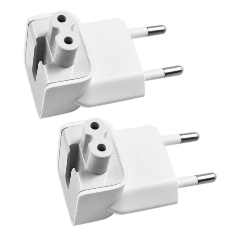 2 шт. 2-контактный адаптер для зарядного устройства Apple MB Pro IBook |