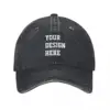 Custom Baseball Cap Classic Distressed Cotton Design Your Own Text Logo Snapback Cap Unisex Style Outdoor Workouts Caps Hat 1
