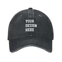 Custom Baseball Cap Classic Distressed Cotton Design Your Own Text Logo Snapback Cap Unisex Style Outdoor Workouts Caps Hat 1