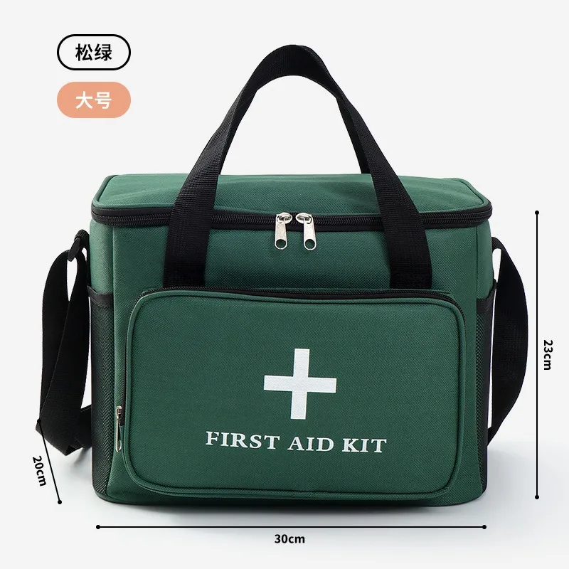 Tragbare Medikamenten-Aufbewahrungstasche mit großem Fassungsvermögen, Epidemieprävention und Gesundheitstasche, Reise- und Haushaltsauto-Crossbody-Notfall b – Detail 11
