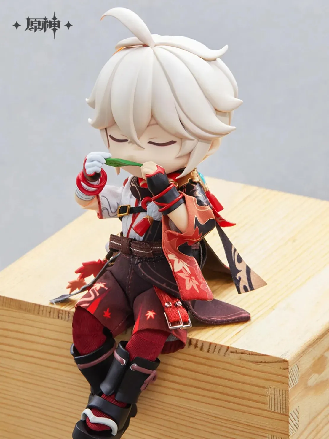 [Genuine] miHoYo Game Genshin Impact Kaedehara Kazuha Dress Up Dolls Anime Cosplay Cartoon Statue Movable Model Kids Xmas Gifts