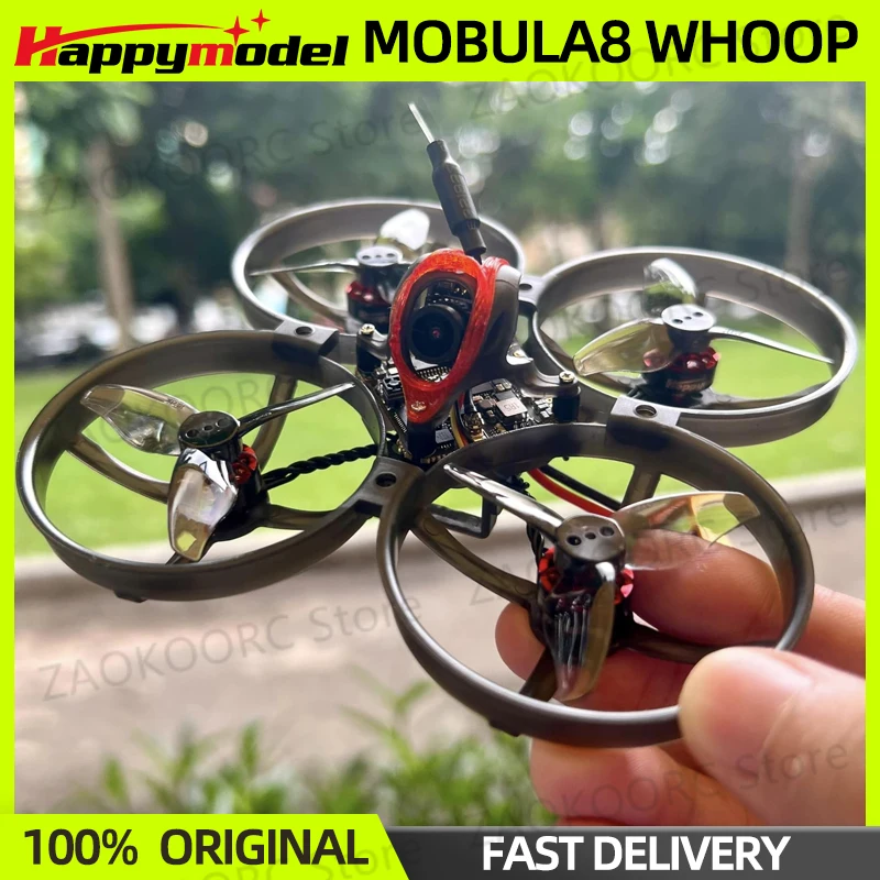 Cadre 85 Mm HAPPYMODEL Mobula8 - Pour Drone FPV, Montage FC Basse Position - Compatible Moteurs 702 à 1103