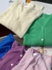 Retro Ice Silk Long Sve Knitted V-Ne Open Cardigan awl Women's Summer Thin Slimming Air Conditioner Cover up Top