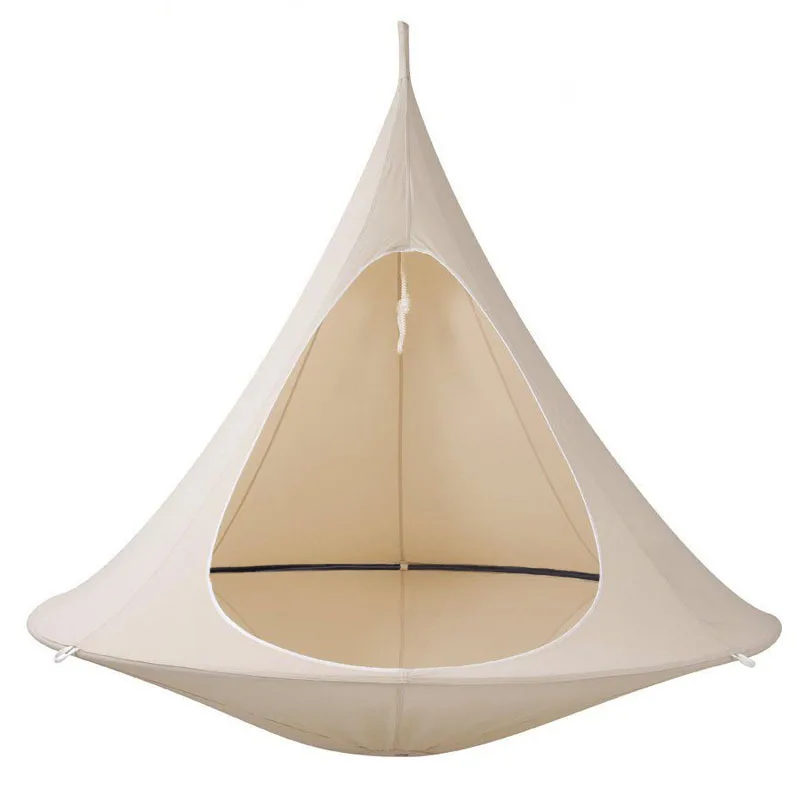 indoor hammock Double Cacoon Hanging Chair Weight Capacity 80KG Outdoor and Indoor Use Hanging Kit hanging tent