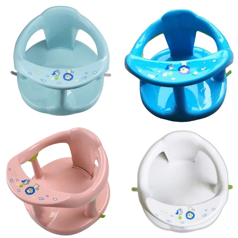 Baby Tub Seat Bathtub Pad Mat Chair Safety Anti Slip Newborn Infant